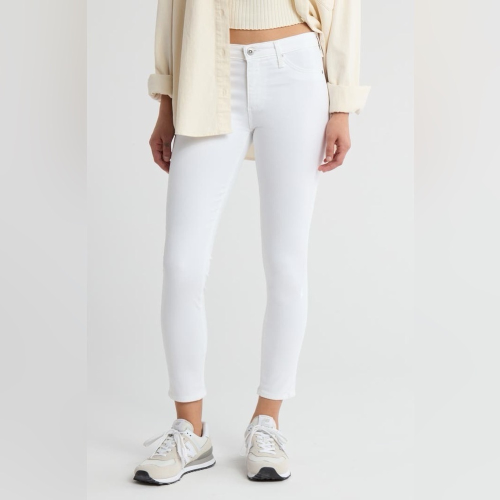 AG The Abbey Ankle Mid rise Skinny Jeans Size 29 Petite